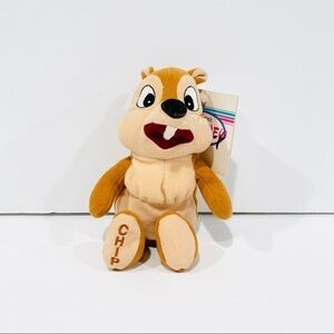 NWT Disney’s Chip 7” Bean Bag Plush